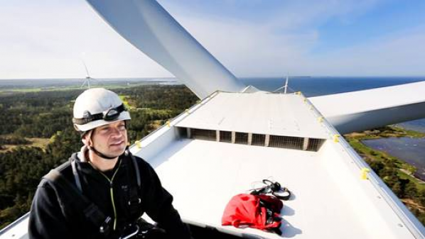 Vindkraftverk på Gotland